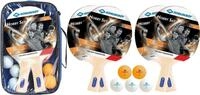 Tischtennisschl&auml;ger Donic-Schildkr&ouml;t 788603 - Tischtennis Set Hobby f&uuml;r 4 Spieler,