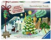 Ravensburger Puzzle Ravensburger Puzzle Adventskalender, 54 Puzzleteile