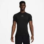 T-Shirt NIKE "M NP DF NPT SS TOP", Herren, Gr. M, schwarz, wei&szlig;, Obermaterial:...