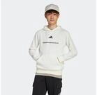adidas Sportswear Kapuzensweatshirt ADIDAS SLOGAN FLEECE-HOODIE mit K&auml;ngurutasche,