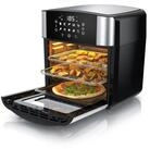 Arendo Hei&szlig;luftfritteuse Multifunktionsofen 16L, Backofen Umluft, Grill,