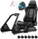GTPLAYER Simulator Cockpit, sim racing cockpit racing wheel stand Controller (mit