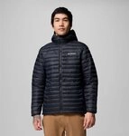 Columbia Steppjacke POWDER PASS HOODED JACKET mit Rei&szlig;verschlusstaschen,