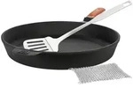 GR&Auml;WE Bratpfanne Gusseisenpfanne Serie CI 350 &Oslash; 32 cm