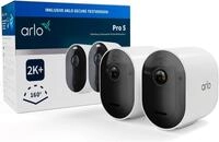 ARLO &Uuml;berwachungskamera Pro5 2K Security Camera 2er Set (Au&szlig;enbereich, Packung,