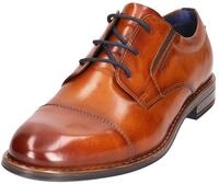 bugatti Schn&uuml;rschuh, Blockabsatz, Abendschuh, Festtagsschuh, Businessschuh,
