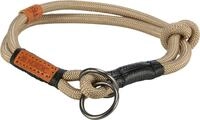 TRIXIE Hunde-Halsband BE NORDIC Zug-Stopp-Halsband - sand/schwarz - 40 cm/&oslash; 8...
