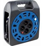 Bachmann Aufrollkabelbox 4x Schutzkontakt AC230V Kabeltrommel (Kabell&auml;nge 20 m), 20