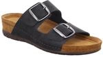 Pantolette ROHDE "Rodigo-40", Damen, Gr. 35, schwarz, Nubukleder, Schuhe...