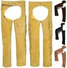 German Wear Reithose GW952T Chaps Fransenhose Reiter Cowboy Western Lederchaps