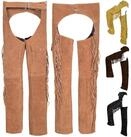 German Wear Reithose GW952T Chaps Fransenhose Reiter Cowboy Western Lederchaps