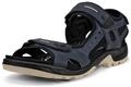 Outdoorsandale ECCO "Offroad", Herren, Gr. 48, schwarz (dunkelblau, schwarz),