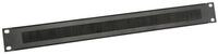 Adam Hall Koffer, 87221BRUSH Rackblende 1HE mit B&uuml;rstenleiste - Rackblende