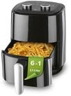 GOURMETmaxx Hei&szlig;luftfritteuse Kompakt 3,1L mit 1350W 6 Programme bis 200&deg;,...