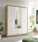 Pol-Power Kleiderschrank 151 x 198 x 55 cm (B/H/T)