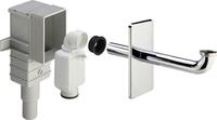 Viega Siphon VIEGA Geruchverschluss 5633.1 11/4" x DN40/50 Kunststoff verchromt