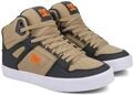 Sneaker DC SHOES "Pure High-Top", Herren, Gr. 6(38), orange (grau, tan, orange),