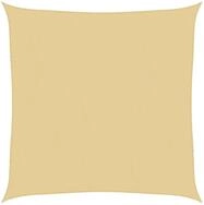 vidaXL Sonnensegel Sonnensegel Sandfarbe 2,5x2,5 m 100% Polyester Oxford, (1-tlg)