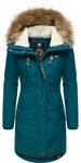 Ragwear Winterjacke Tawny stylischer Winterparka mit gro&szlig;er Kapuze und