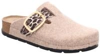 Rohde SOAVE Pantoffel Hausschuh, Schlappen, Clog, Homeslipper mit Plateausohle