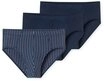 Schiesser Minislip 95/5 Essentials (3er Pack) mit hohem Beinausschnitt