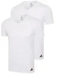 adidas Sportswear T-Shirt Active Flex Cotton (2er Pack) V-Ausschnitt, Kurzarm,