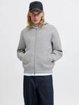 Kapuzensweatshirt JACK & JONES "JCOCOVER SCUBA SWEAT ZIP HOOD NOOS", Herren, Gr. L,