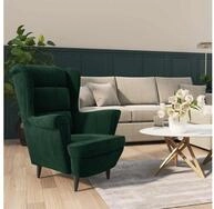 vidaXL Sessel vidaXL Sessel Dunkelgr&uuml;n Samt