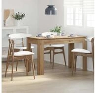 vidaXL Esstisch, Esstisch Artisan-Eiche 120x60x76 cm Holzwerkstoff