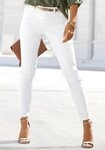 LASCANA 7/8-Jeggings aus weichem Stretch-Denim in Skinny-Form, Stretch-Denim,...