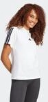 T-Shirt ADIDAS SPORTSWEAR "ESSENTIALS 3-STREIFEN COTTON", Damen, Gr. XXL,