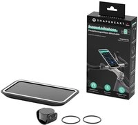 Shapeheart Smartphone-Halterung Shapeheart BIKE XXL Magnethalterung Schwarz -