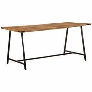 vidaXL Esstisch Esstisch 160x80x75 cm Massivholz (1-St)