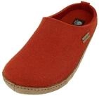 Haflinger Emils Toffel Filzpantoffel Hausschuh mit Ledersohle Unisex Hausschuh