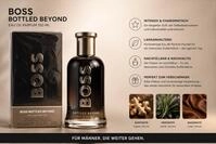 HUGO Eau de Parfum Boss Bottled Beyond, Nachf&uuml;llbarer Flakon