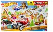 Hot Wheels Adventskalender Hot Wheels Adventskalender 2025 mit 10 Fahrzeugen,JCB47