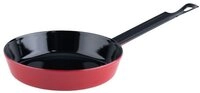 Riess Bratpfanne RIESS Mini Emaillepfanne, 16 cm, rot