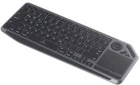 Renkforce RF-WLBTKB-300 Bluetooth&reg;, Funk Tastatur Deutsch, QWERTZ Schwarz Tastatur