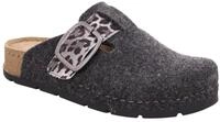 Rohde SOAVE Pantoffel Hausschuh, Filz Clog, Homeslipper mit Plateausohle