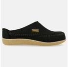 Haflinger Blizzard Credo Filzpantoffel mit Gummisohle Hausschuh Hausschuh
