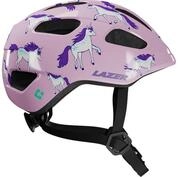 Lazer Fahrradhelm LAZER LAZER Helm Nutz 2.0 KinetiCore rosa Unicorns - sicherer