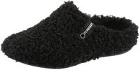 Pantoffel VERBENAS, Damen, Gr. 35, schwarz, Textil, Schuhe Pantoffel, Hausschuh,