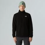 Fleecepullover THE NORTH FACE "M GLACIER FLEECE 1/4 ZIP JACKET", Herren, Gr. L,