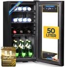 Sommertal Getr&auml;nkek&uuml;hlschrank GK50, 70 cm hoch, 35 cm breit, Touchscreen &...