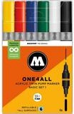 MOLOTOW Permanentmarker Acrylmarker One4All Twin Basic Set 1