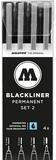 MOLOTOW MOLOTOW 52-MO200487 Molotow Blackliner Set 2 Tintenpatrone