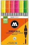 MOLOTOW Permanentmarker Acrylmarker One4All Twin Neon Set