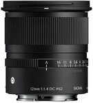 SIGMA 12mm f1,4 DC (C) F&uuml;r Fuji X-Mount Objektiv