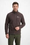 Fleecejacke JACK WOLFSKIN "WINTERSTEIN FZ M", Herren, Gr. S, peat, Fleece,