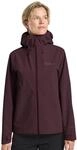 Funktionsjacke JACK WOLFSKIN "HIGHEST PEAK 3L JKT W", Damen, Gr. XS, amaranth,